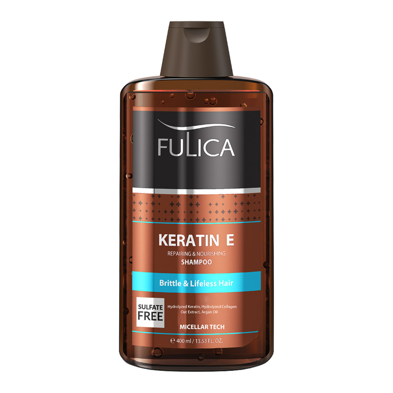 شامپو تقویت کننده و ترمیم کننده مو کراتین E